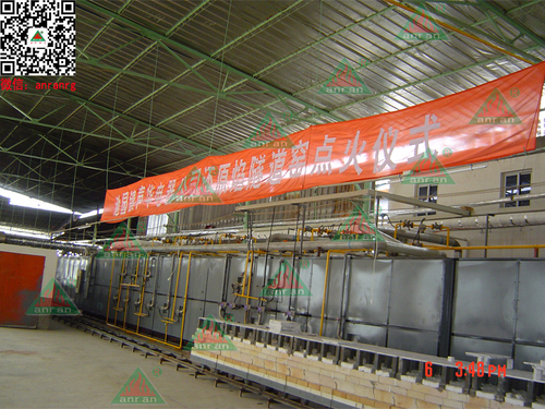 还原焰低压电瓷隧道窑